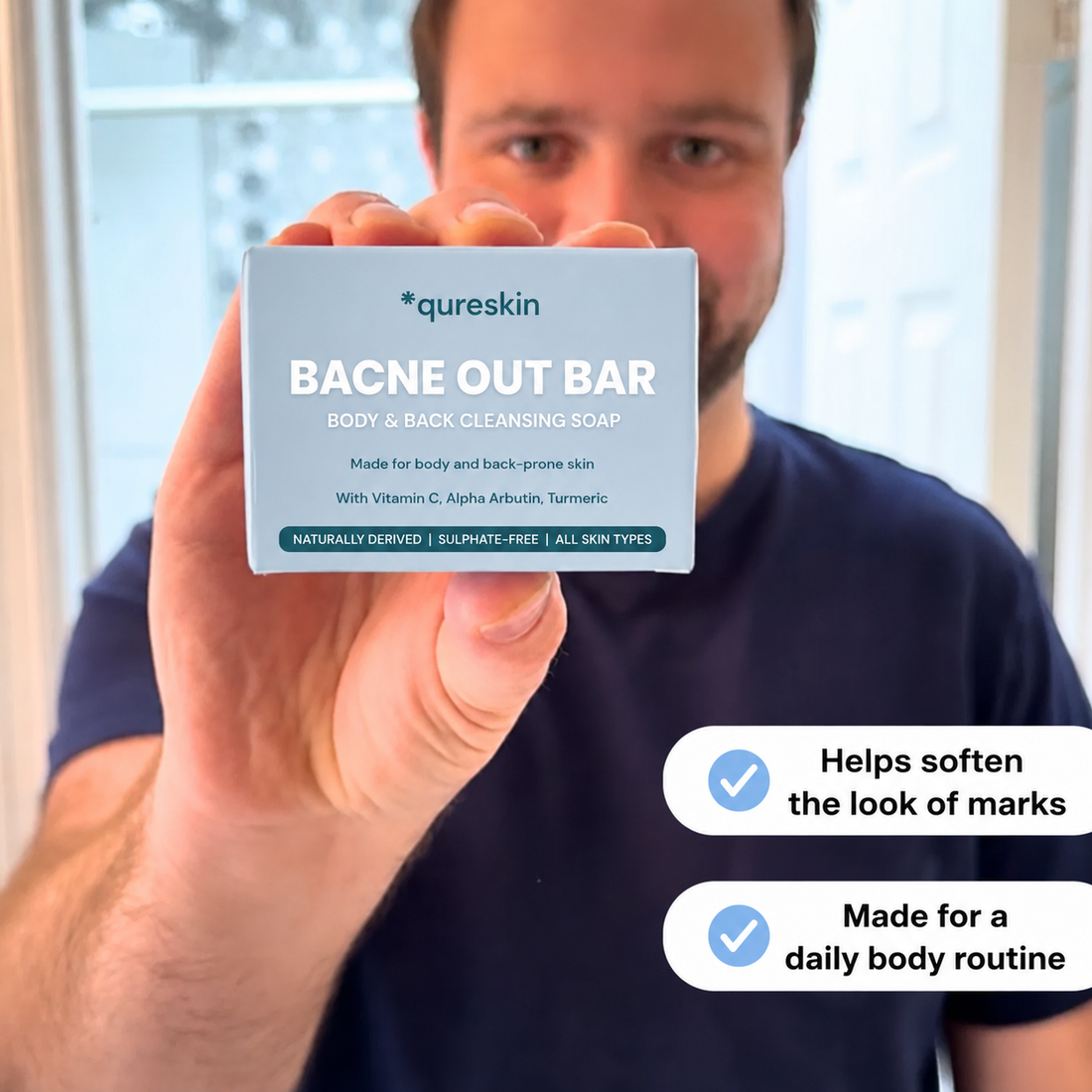 QureSkin Ecloura Bacne Out Bar