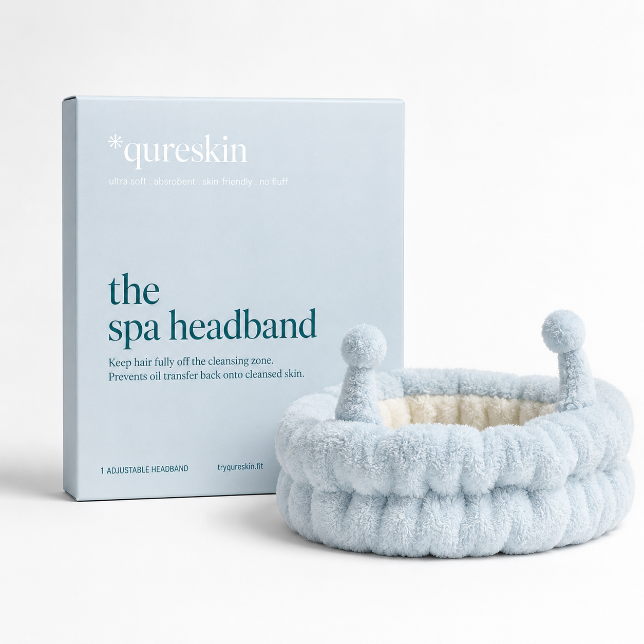 The Spa Headband — Plush Cleansing Band