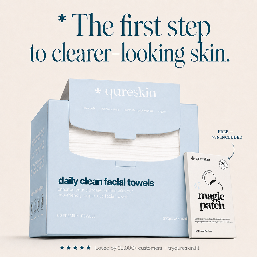 QureSkin Daily Clean Facial Towels