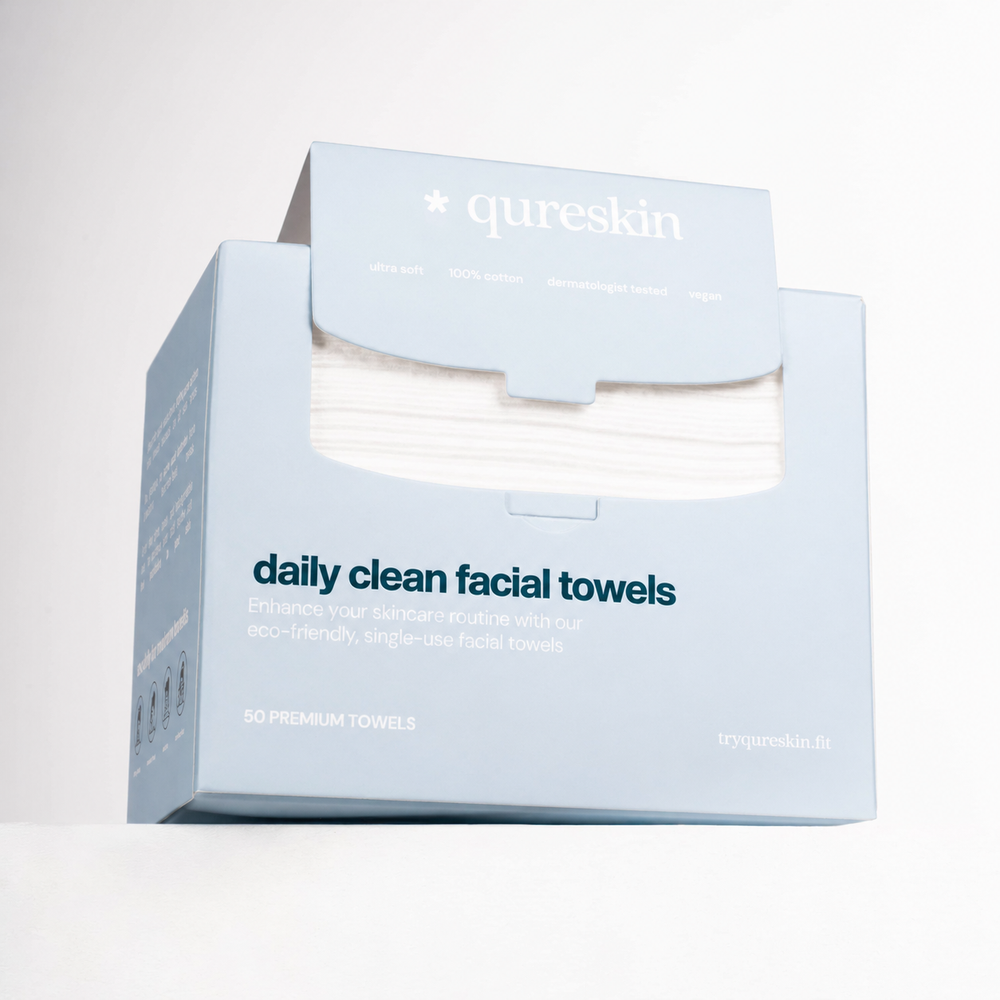 qureskin daily clean facial towels 2.0