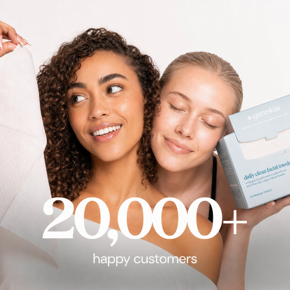 qureskin daily clean facial towels 2.0